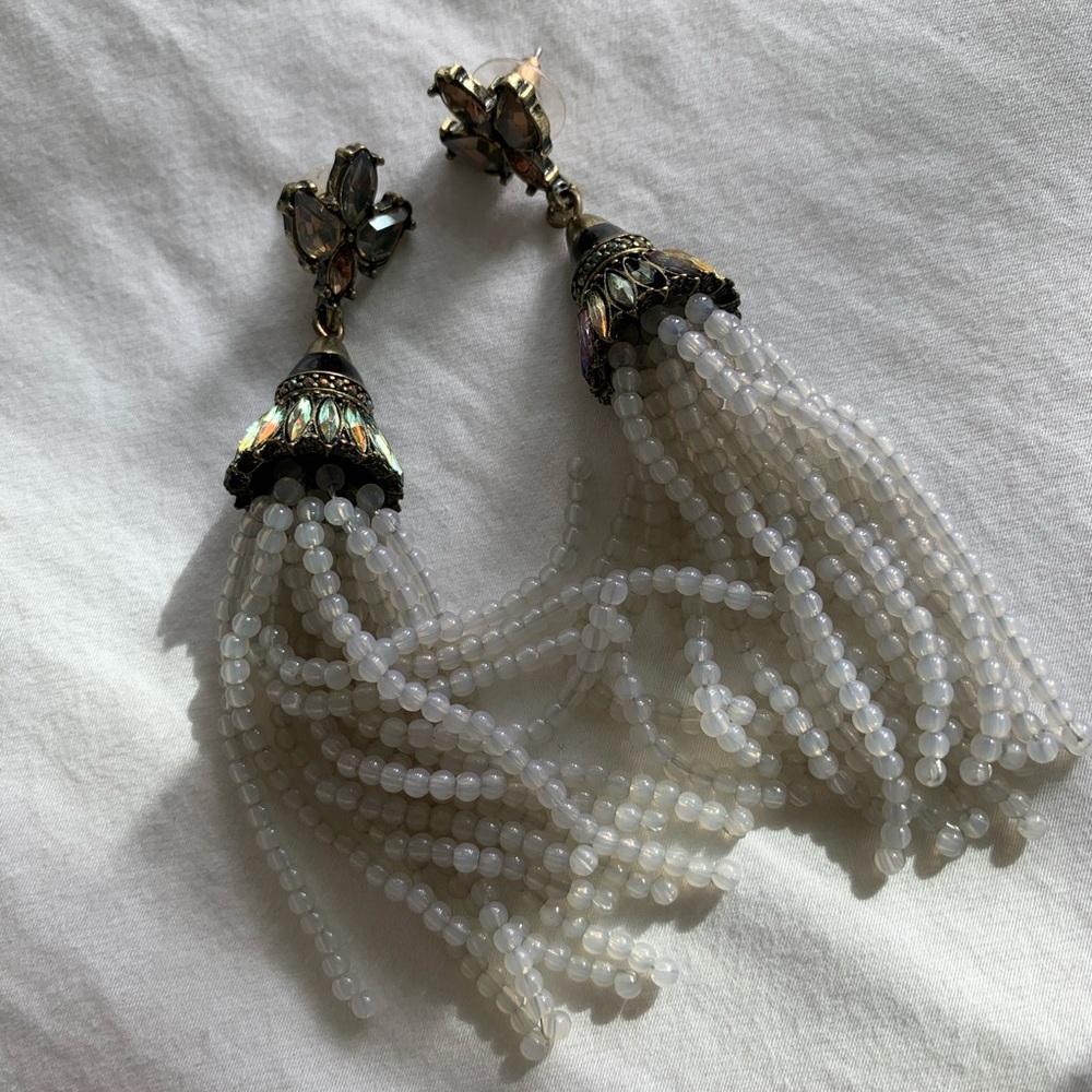 Bauble Bar Tassel Earrings